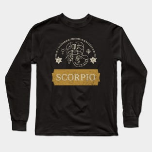 scorpio zodiac sign test Long Sleeve T-Shirt